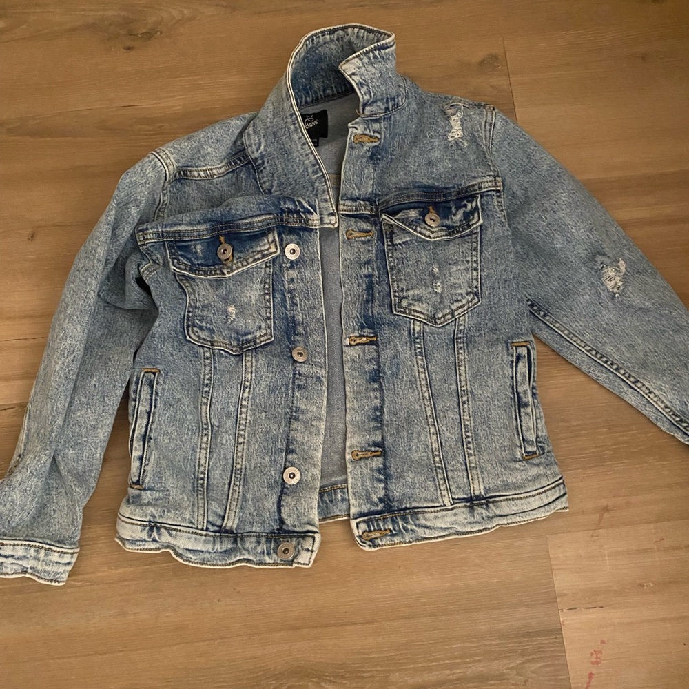 Art Class Girls 7/8 Light Blue Denim Jacket